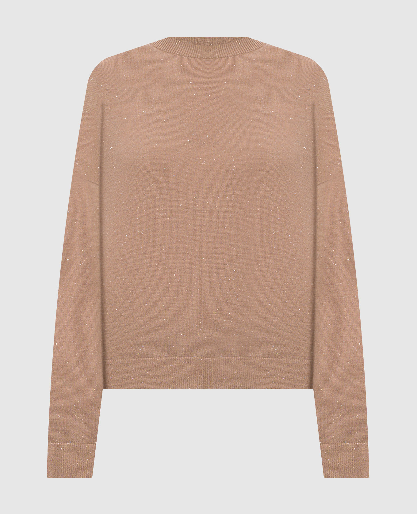 Beige sweater with wool