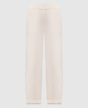 Brunello Cucinelli Ivory cashmere pants M12722299