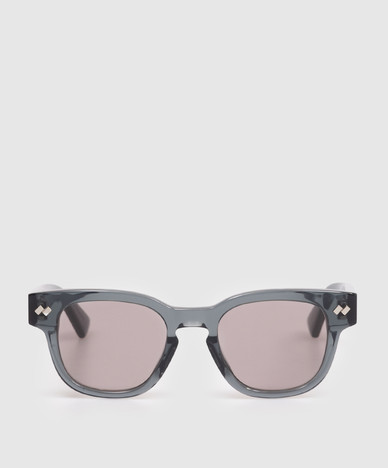 Grey Intrecciato Panthos Sunglasses