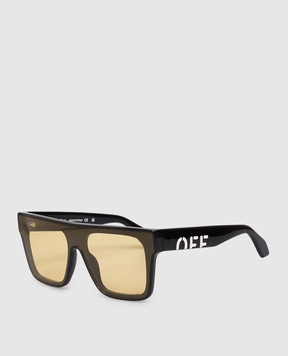 Off-White Black Columbus sunglasses OW10011018146