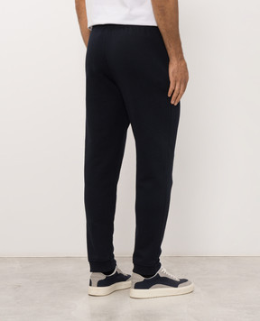 Trussardi Blue insulated track pants with embroidered logo P8148000087NMP318F09