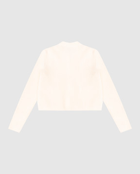 Moncler ENFANT Children's combination jacket in ivory color L29549B00011M4281