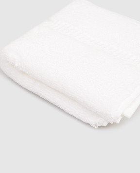 Hamam PERA white terry face towel PERAWASHCLOTH