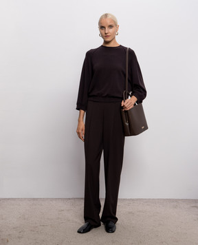 Twinset Dark brown jumper 262TF3023