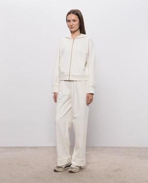 Twinset Ivory tracksuit 262LI2ZBB
