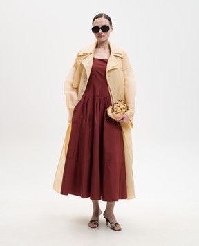 Max Mara Terracotta dress FELTRE MSTFELTRE