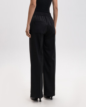 Peserico Black pants with wool P0454902660