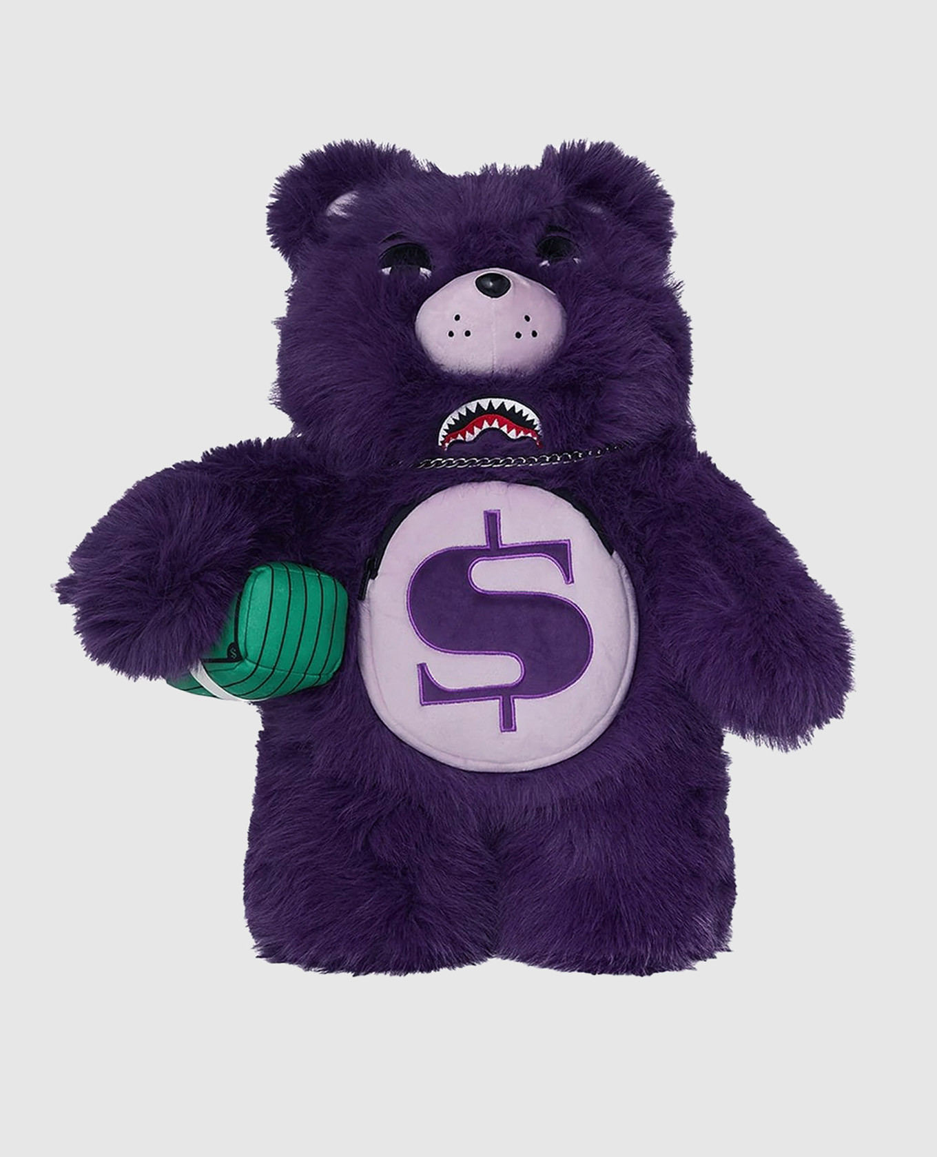 

Children's purple backpack MONEYBEAR FUR CRAY PURP Sprayground, Violet