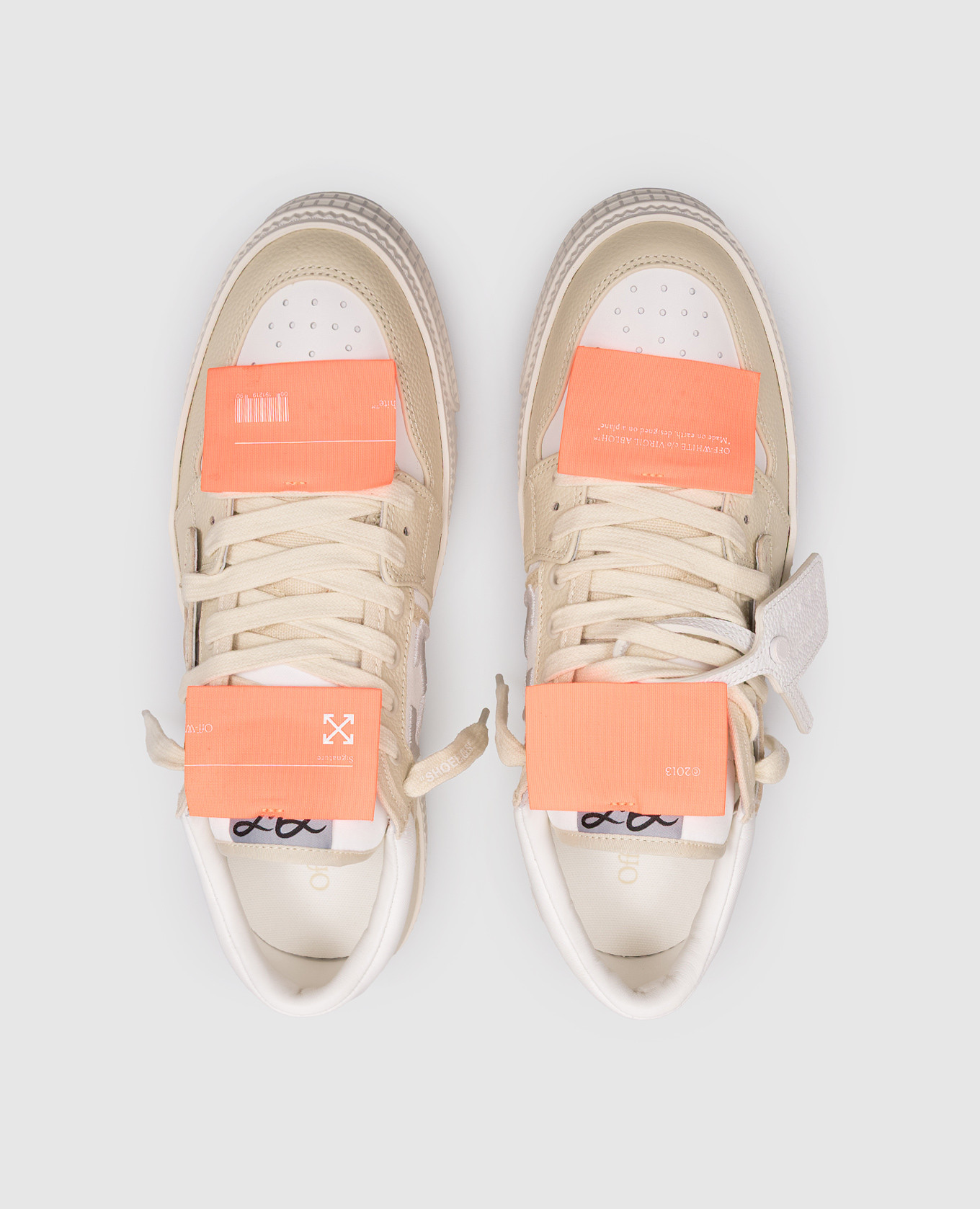 Beige leather 3.0 Court sneakers Off-White 4