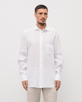 Stefano Ricci White linen shirt MC008163BX2922