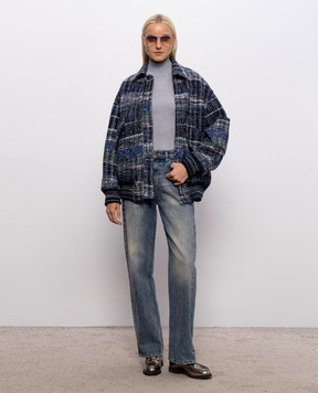 Missoni Blue jacket with wool DS26WC06BC006I