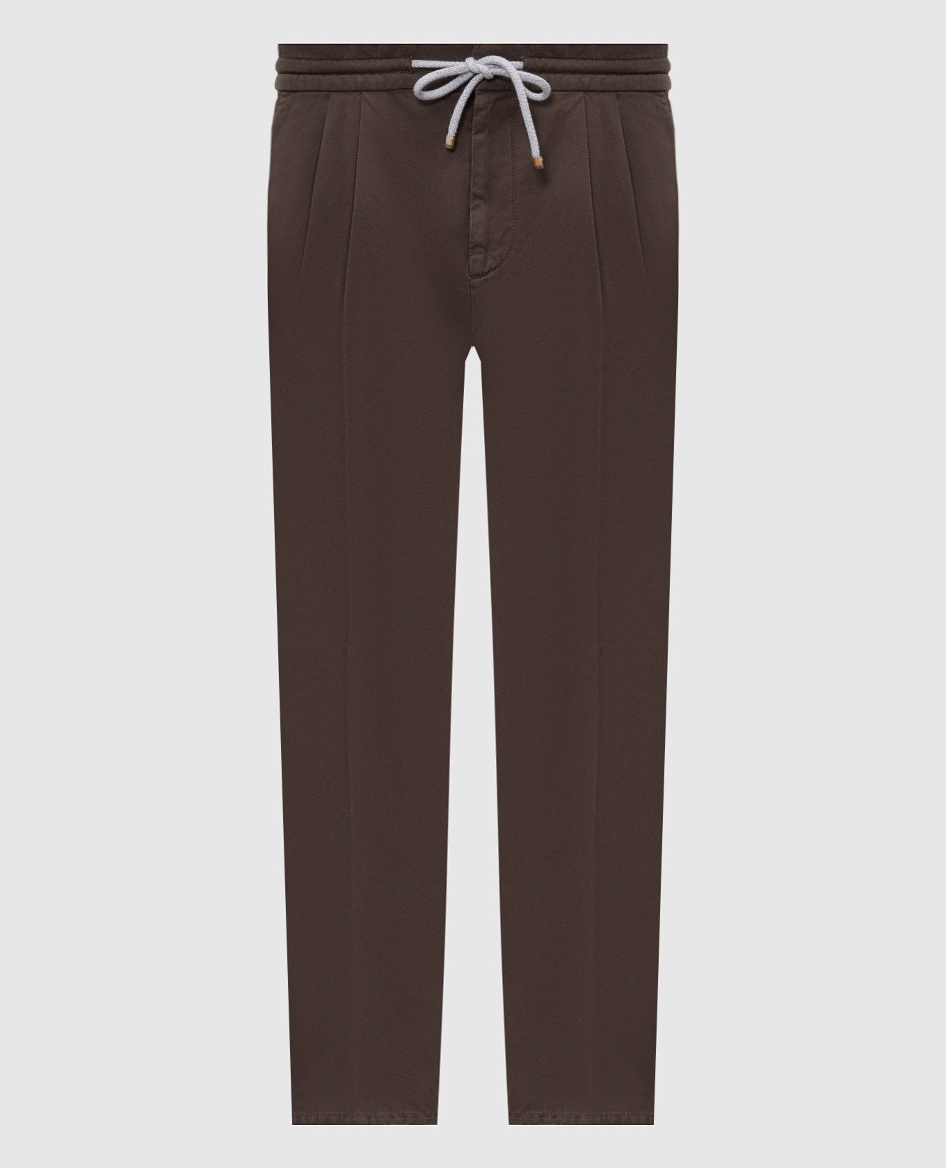 Brown cotton pants