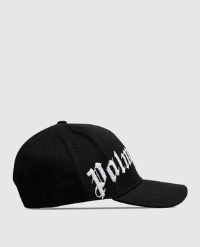 Palm Angels Black Overlogo cap PAMLB001FB005w