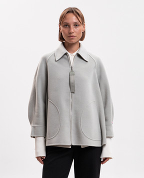 Max & Co SAGGINA green wool jacket MCOSAGGINA