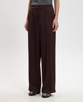 Simkhai Kyra burgundy pants 1264031Q