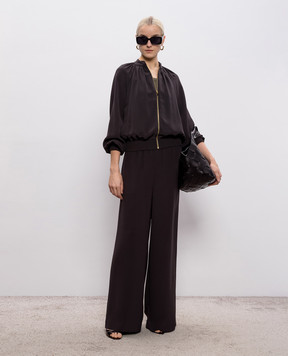 JOSEPH Saba khaki ribbed T-shirt JF009684
