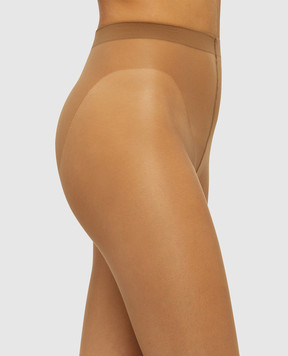 Wolford Brown Luxe 9 den tights 17028