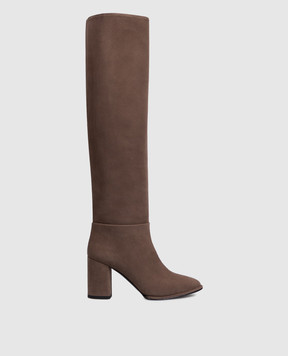 Le Silla Beige suede Elsa over-the-knee boots 7060C080RDPPPOW