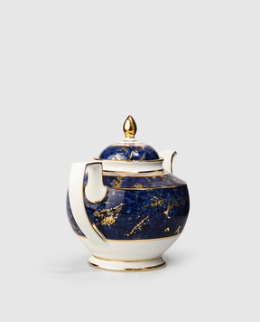 Stefano Ricci Blue porcelain teapot OCT001LAPIS2