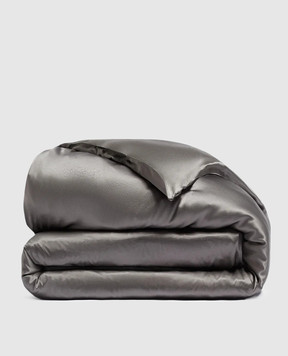 Dore & Rose Gray silk duvet cover DUVETCOVER260