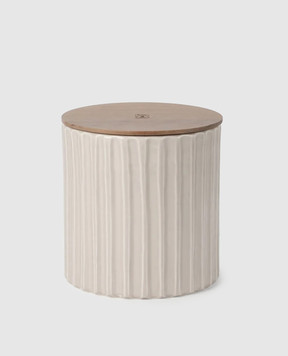Brunello Cucinelli Scented candle in a ceramic candle holder MLCANDRV3