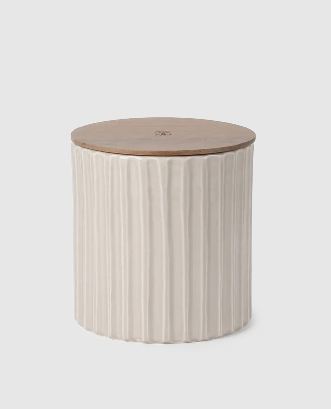 

Scented candle in a ceramic candle holder Brunello Cucinelli, Beige