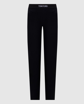 Tom Ford Black leggings with logo PAJ096JEX087
