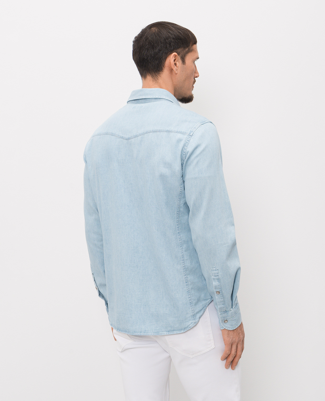 Blue denim shirt Tom Ford 4