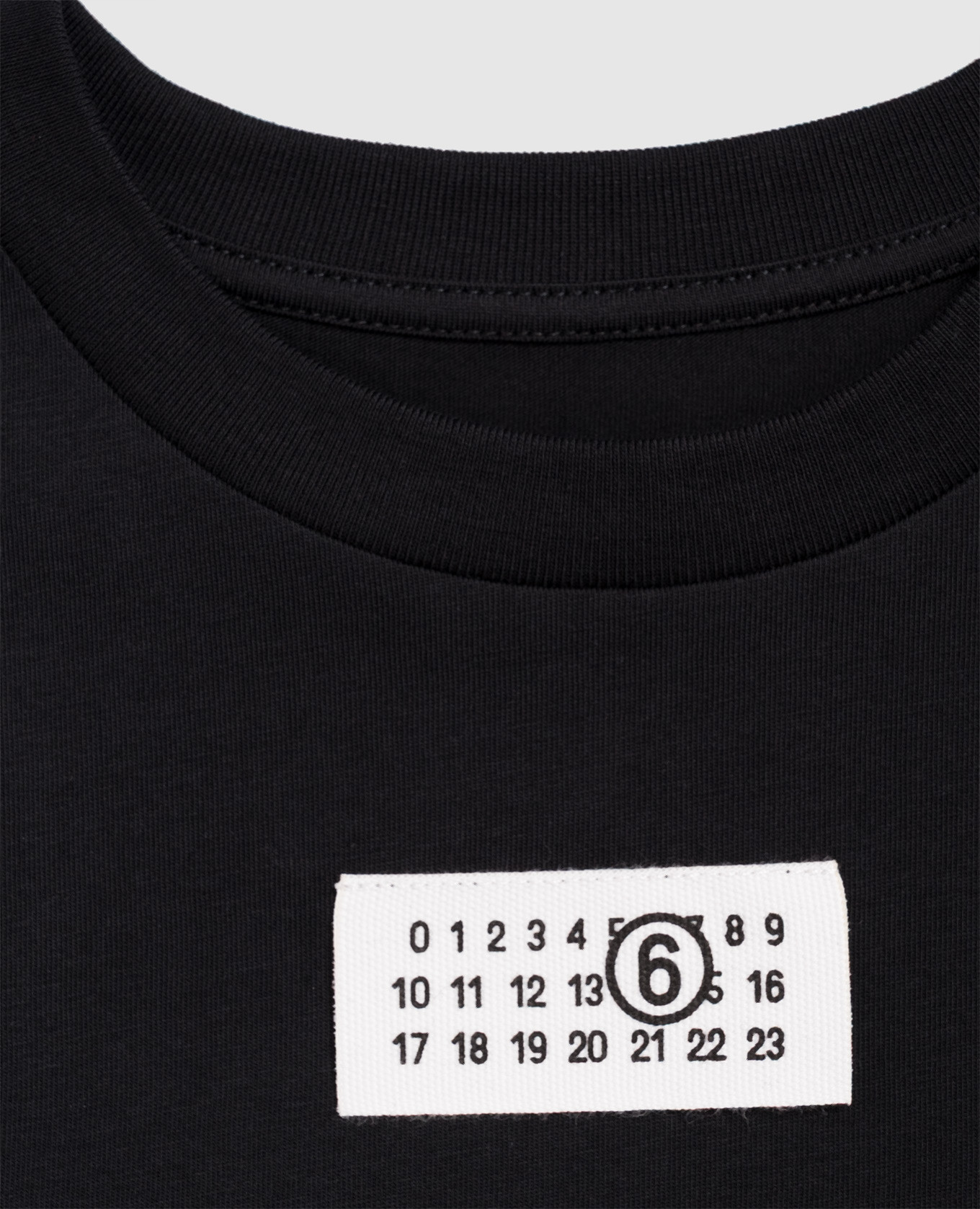 Children's black longsleeve Maison Margiela MM6 3