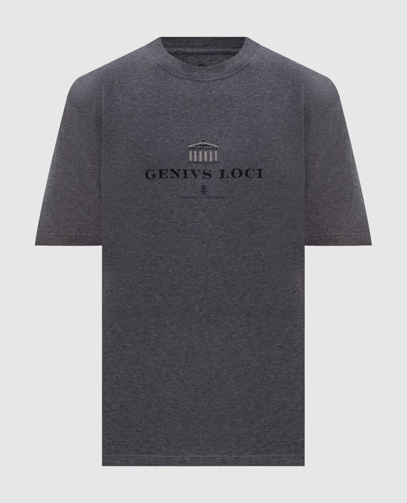 

Genius Loci grey melange t-shirt Brunello Cucinelli