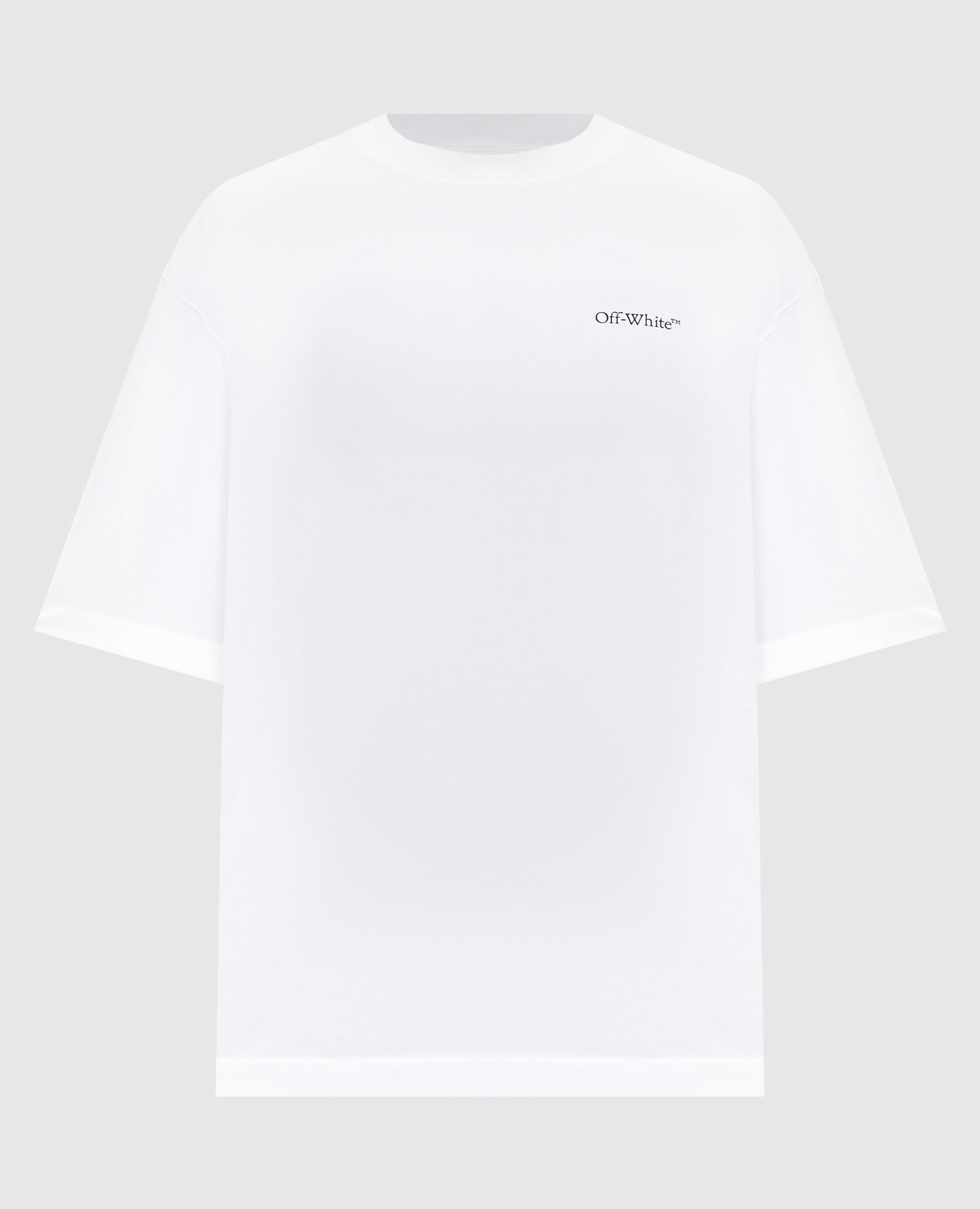 

White T-shirt with logo print Off-White