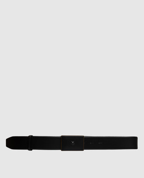 Thierry Mugler Black leather belt COM10AC00859012