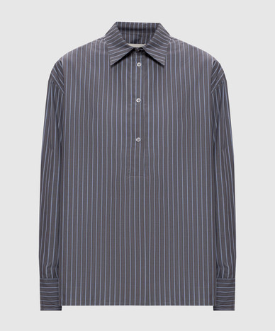 Grau gestreifte Bluse von COLTON