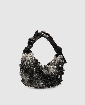 Innerraum Object HM0 beaded hobo bag HM0WHBKSTUD