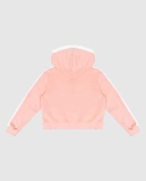 Dolce&Gabbana Children's pink sports jacket with logo L5JWCVG7PWH812+