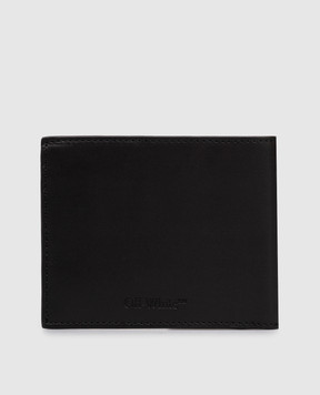 Off-White Black leather wallet OMNC094S26LEA001