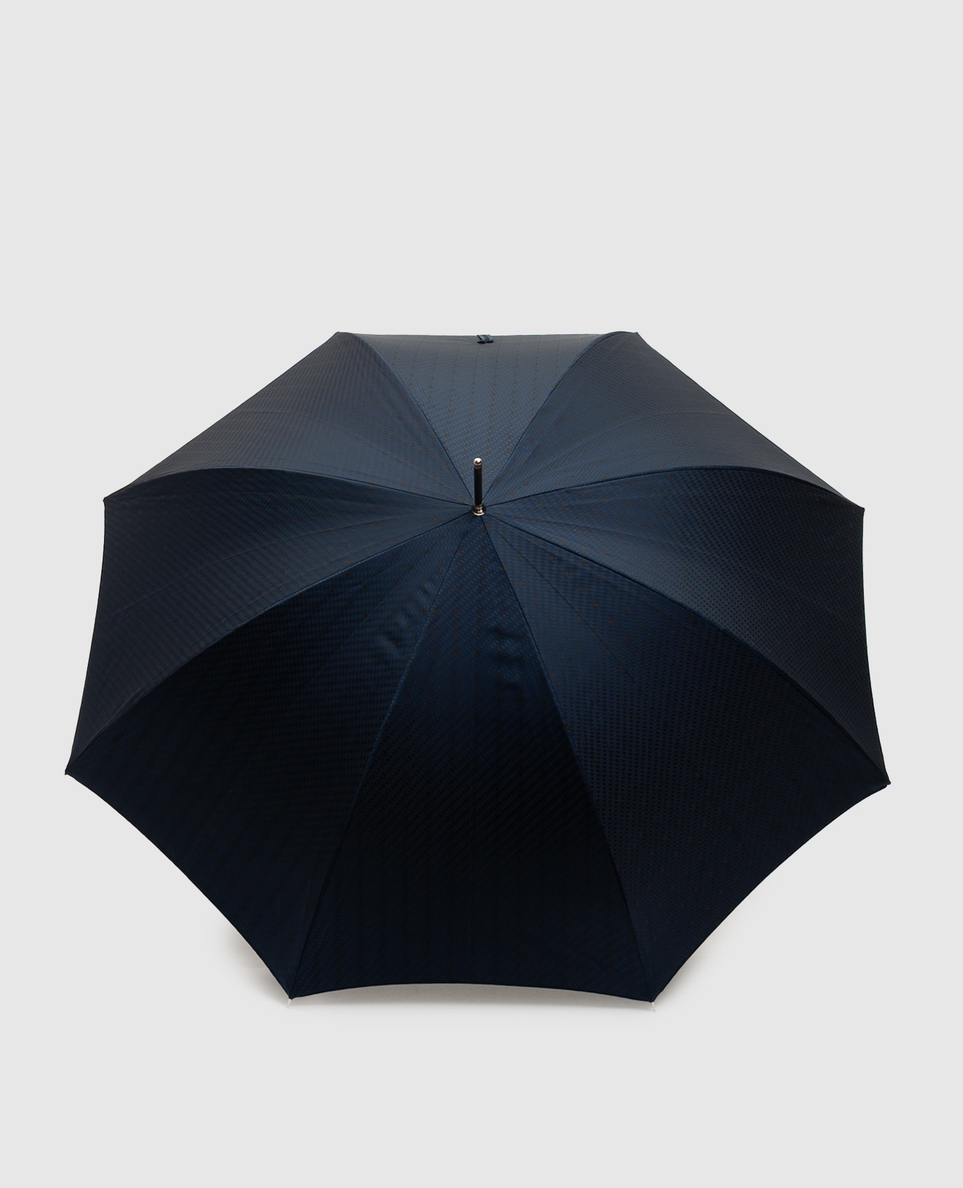 Blue patterned cane umbrella