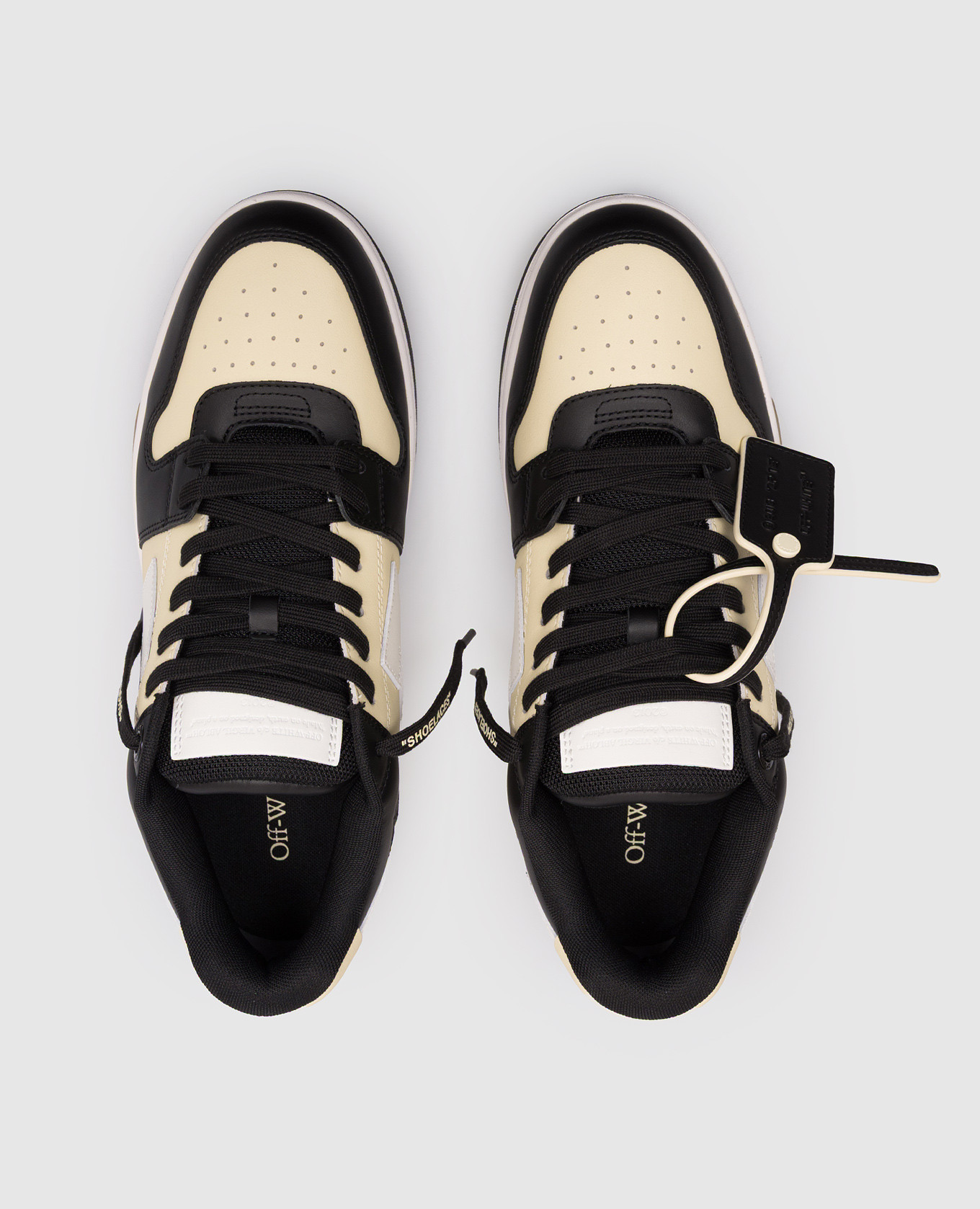 Out Of Office leather sneakers with contrast logo Off-White 4