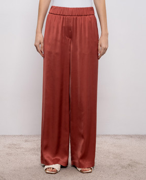 Peserico Terracotta straight-leg pants A0412406638