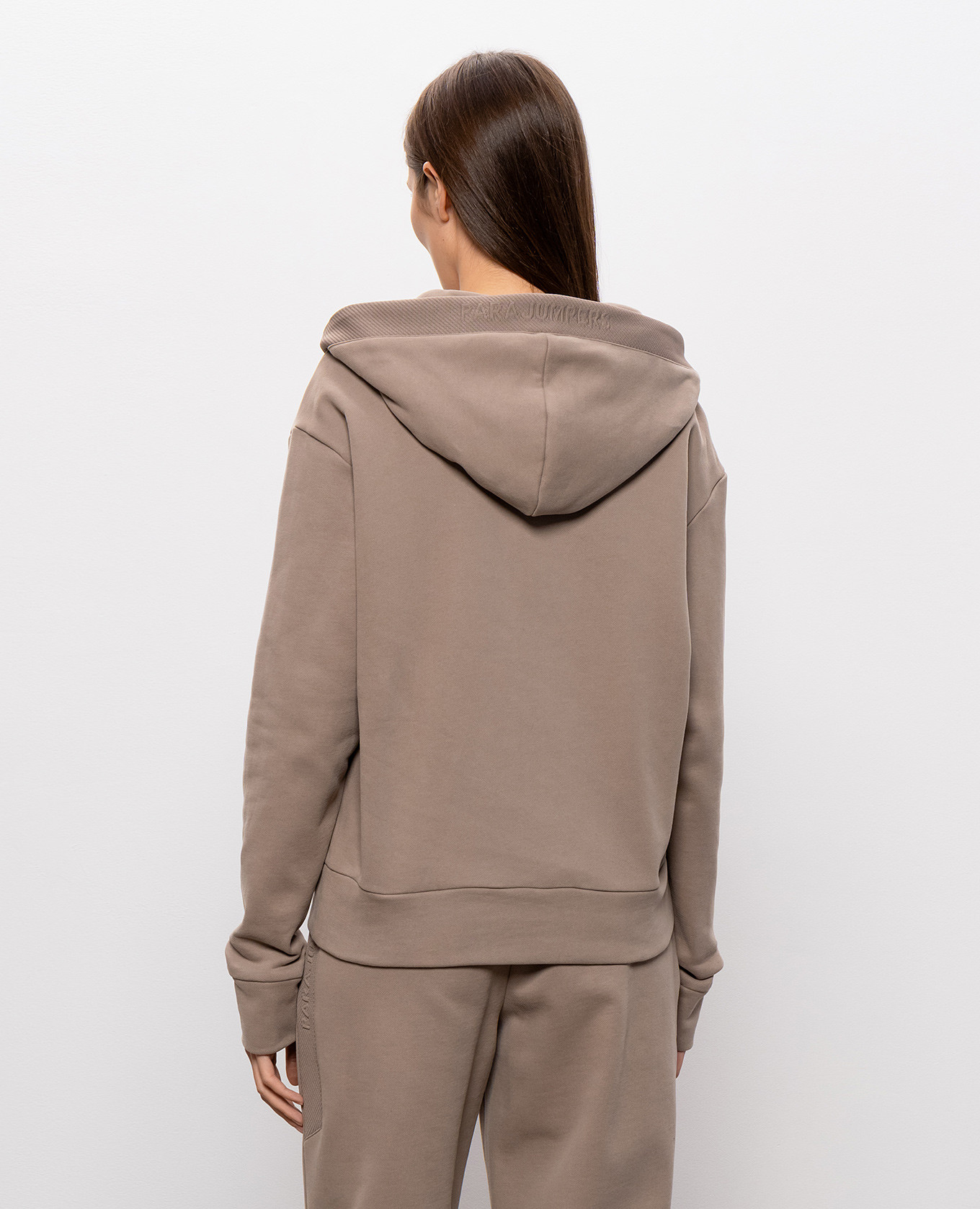 Brown Nivice hoodie Parajumpers 4