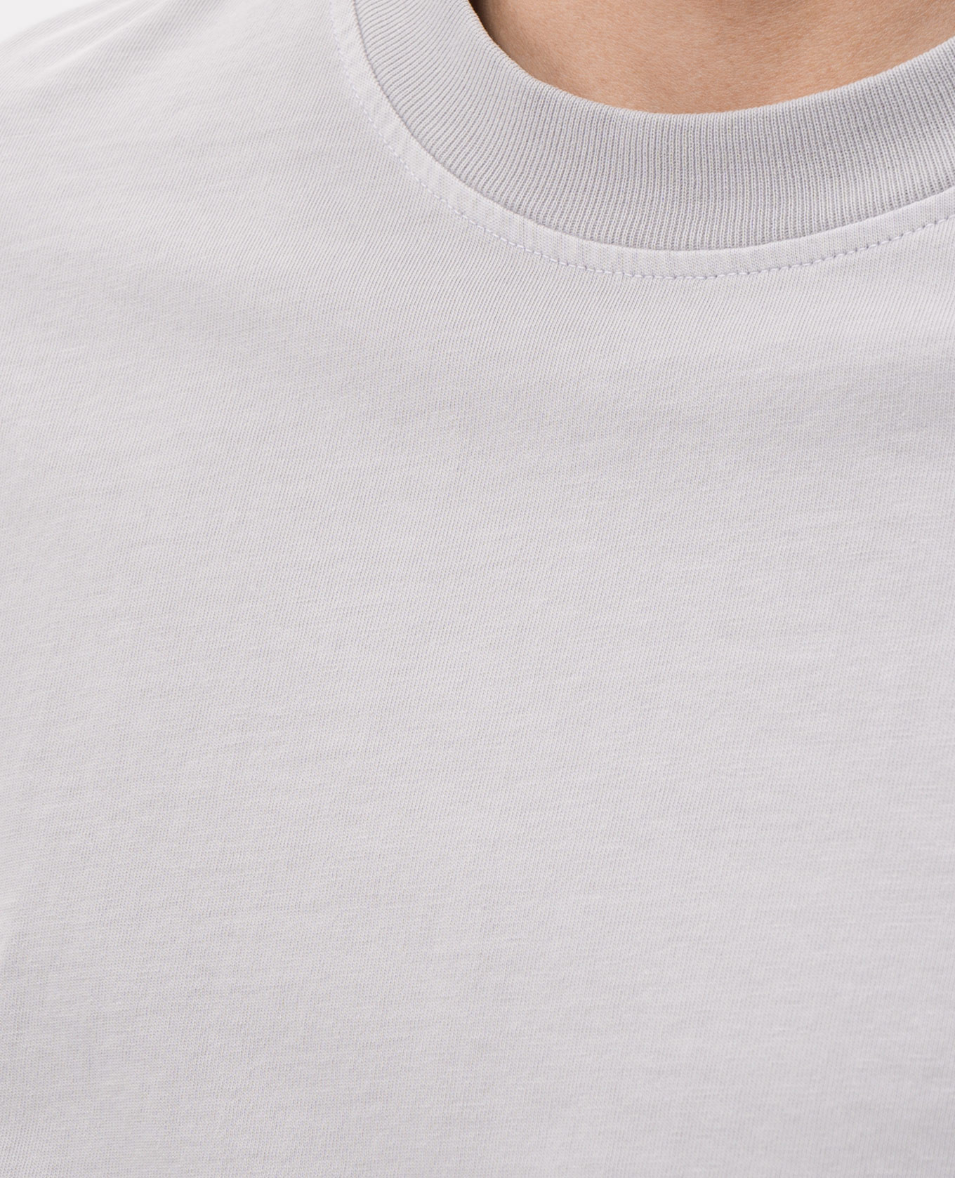 

Beige T-shirt Asha AGOLDE, Grey