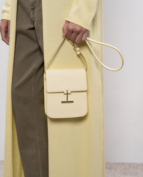 Tom Ford Yellow leather bag TARA S0515LCL095P