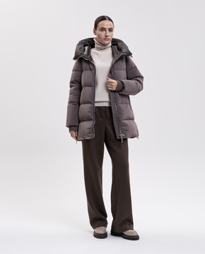 MooRER Brown CARINZIA down jacket CARINZIAOS