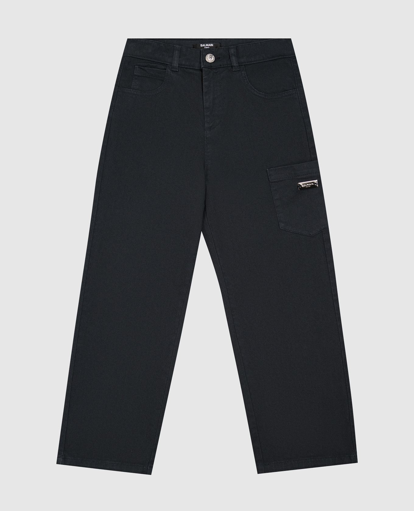 Children's black jeans Balmain