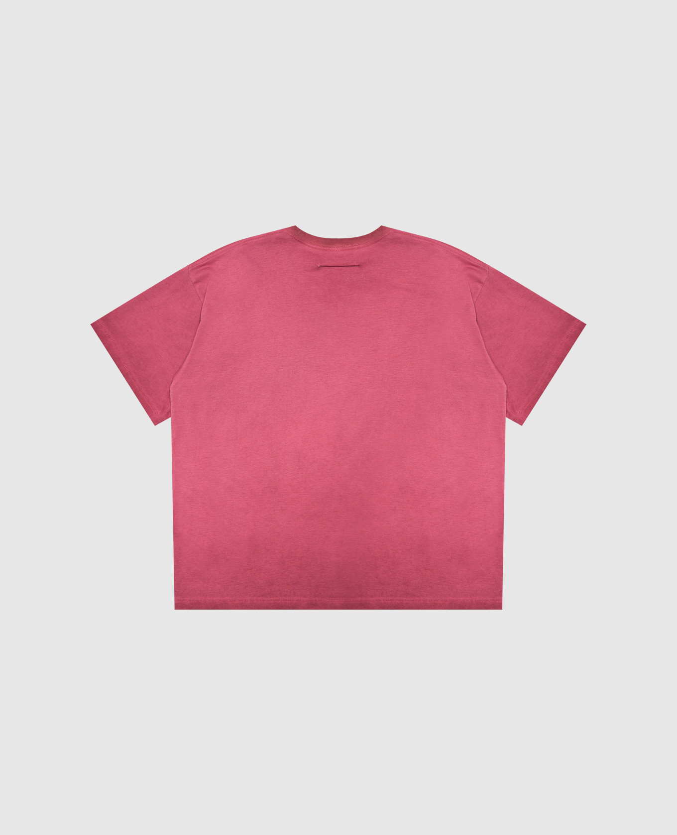 Children's pink T-shirt with logo print Maison Margiela MM6 2
