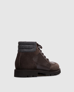 Peserico Brown leather boots R79089C0CC927