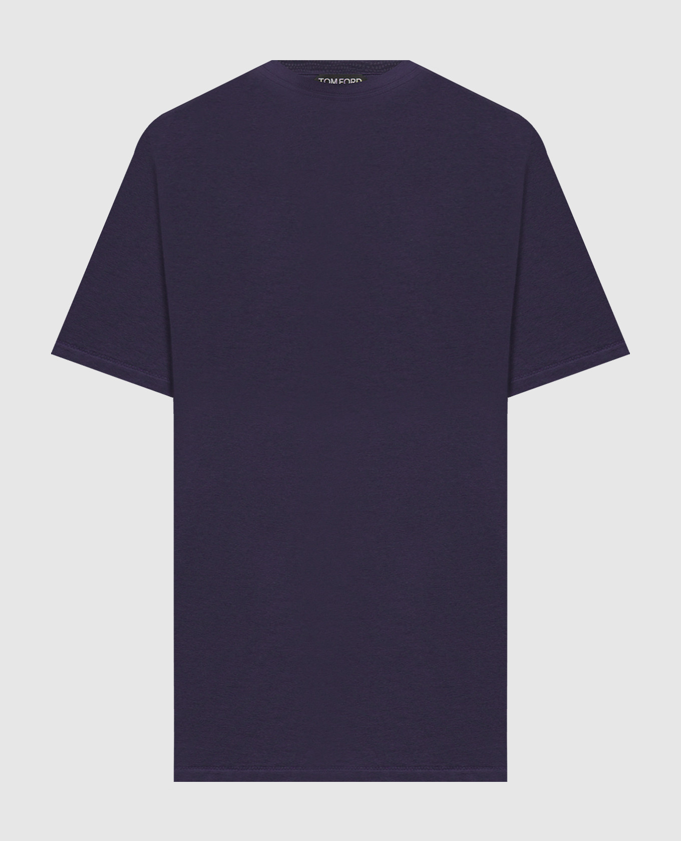 Blue T-shirt with monogram logo