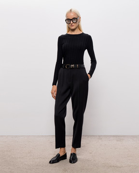 Allude Black wool jumper 26564021