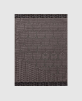 Le Jacquard Fraincais Braise grey kitchen towel 31699