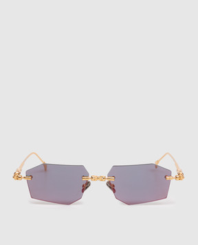Kuboraum Gold Sunglasses H63 KRSH63GD0000004R
